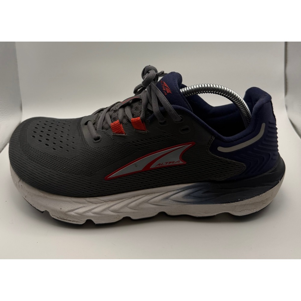 Altra Provision 7 Running Shoes Mens 9.5 Grey Blue AL0A7R6Z221 Good Condition